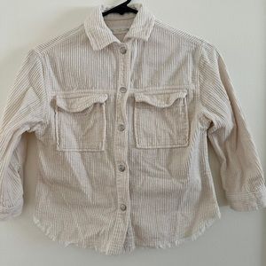 Zara Girls Corduroy Overshirt